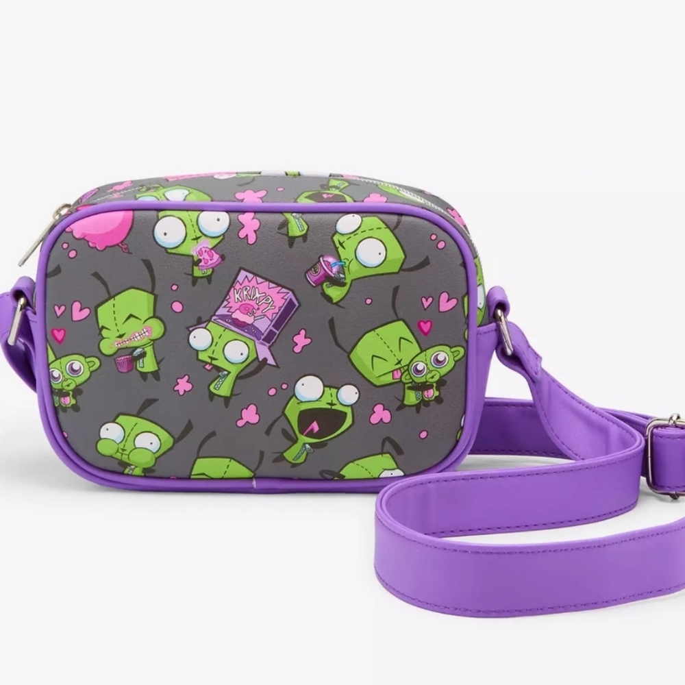 Loungefly Invader Zim GIR & Pig Crossbody Bag